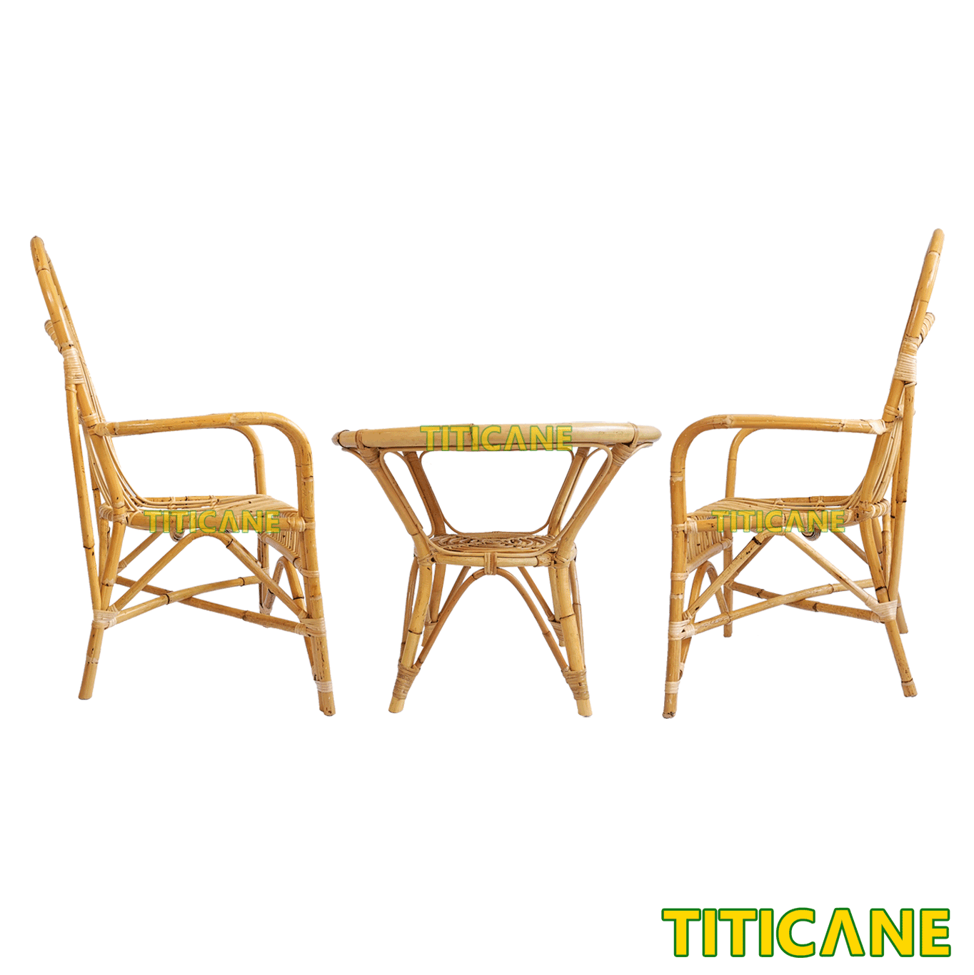 TITICANE Singapore Chair [ Kerusi Rotan ] [ Rattan Mantang ]